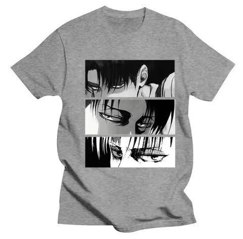 Tee Shirt Levi Ackerman - L'attaque Des Titans