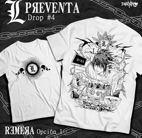 T-shirt - death Note